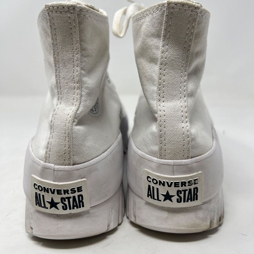 Converse Unisex W10/M8 Lugged 2.0 Sneakers Ankle Boot White Hiking All Star - Picture 6 of 12